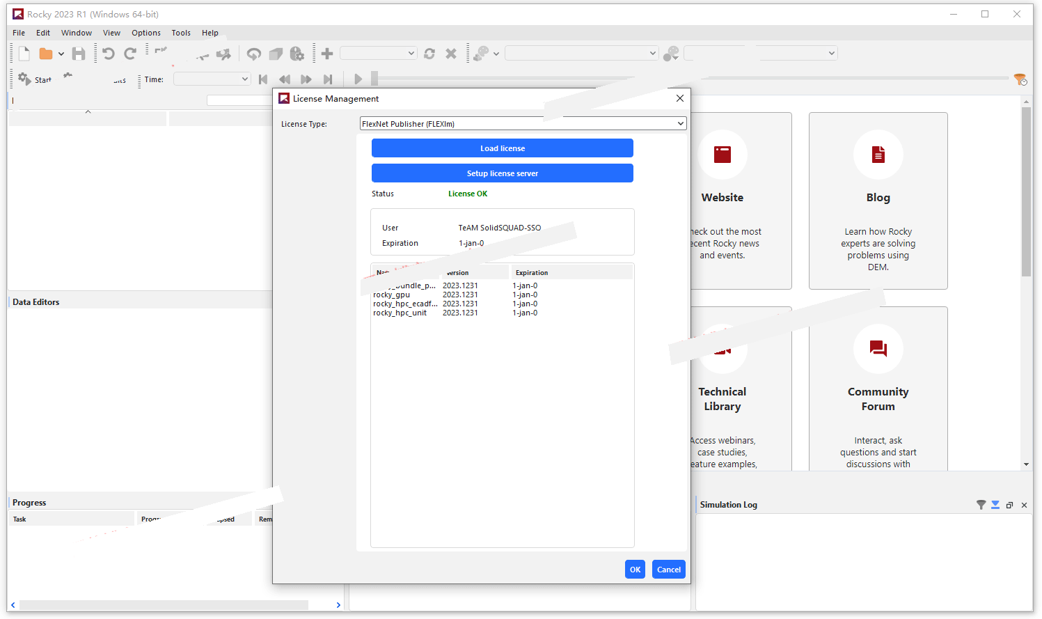 离散元分析软件ESSS Rocky DEM 2023 R2.0 (23.2.0) Win/Linux 安装激活免费版