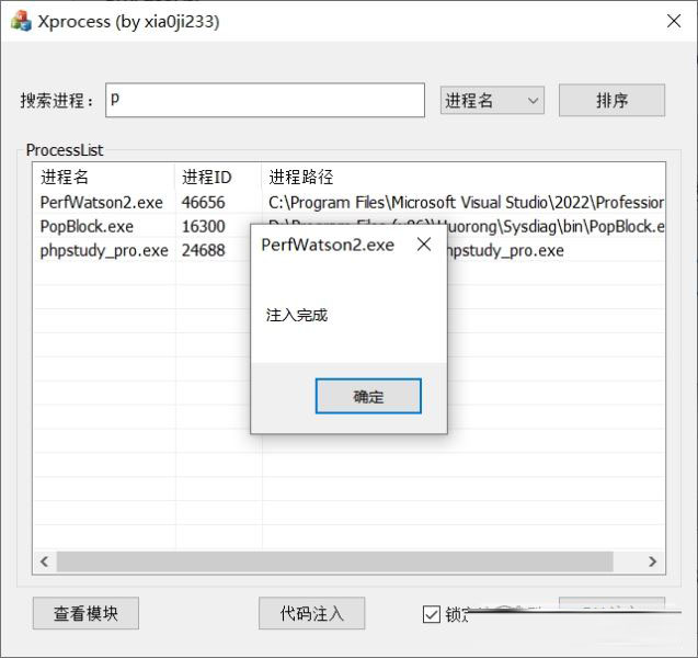 Xprocess注入器下载 Xprocess注入器 v0.4 免装版