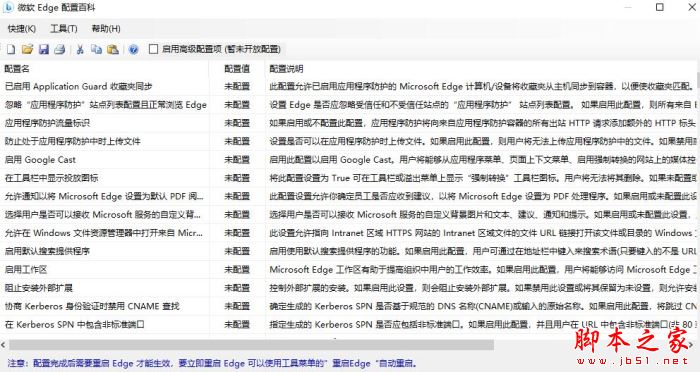 Edge配置软件下载 微软Edge配置百科工具 V1.0 绿色便携版