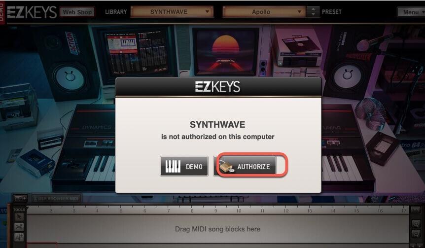 EZkeys破解版下载 Toontrack EZkeys Synthwave for mac(音乐合成器) v1.0.0 激活版(附安装教程)