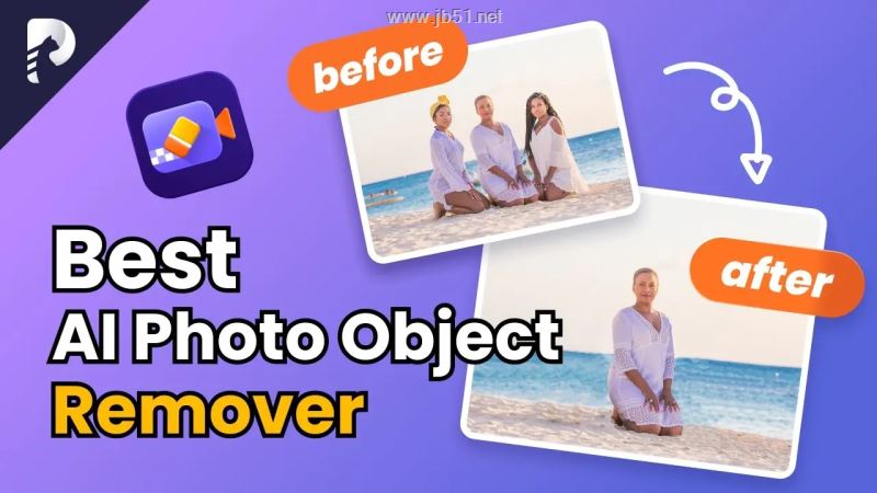 AI智能去水印软件下载 AI智能橡皮擦工具 HitPaw Photo Object Remover for Mac v1.0 直装破解版