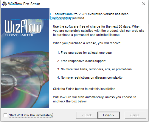 WizFlow Flowcharter激活版下载 流程图软件 WizFlow Flowcharter Professional v7.13.2183 激活免费版(附激活补丁+激活教程)