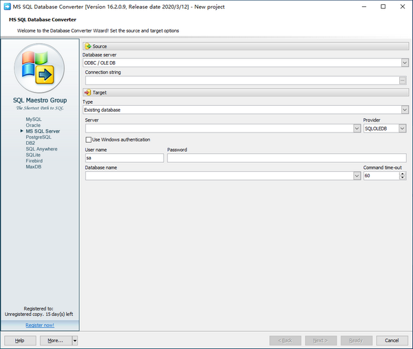 MSSQLDatabaseConverter下载 MS SQL Database Converter(数据库转换软件) v16.2.0.9 官方安装版