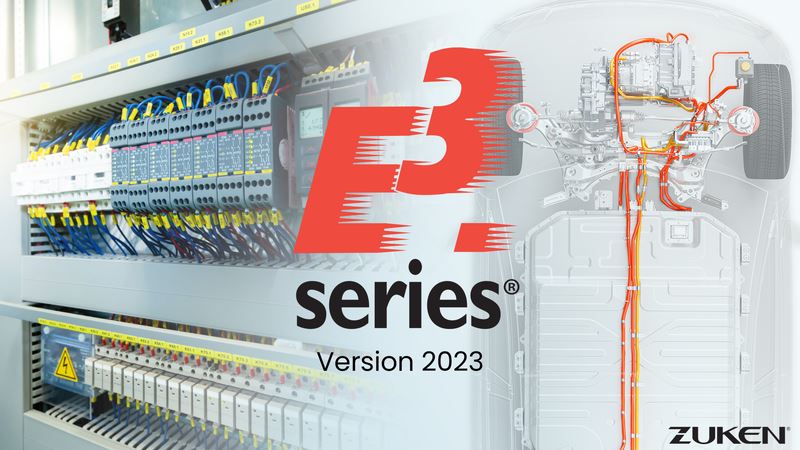 电子电气绘图Zuken E3.series 2023 Build 24.00 中文免费激活版(附安装教程)