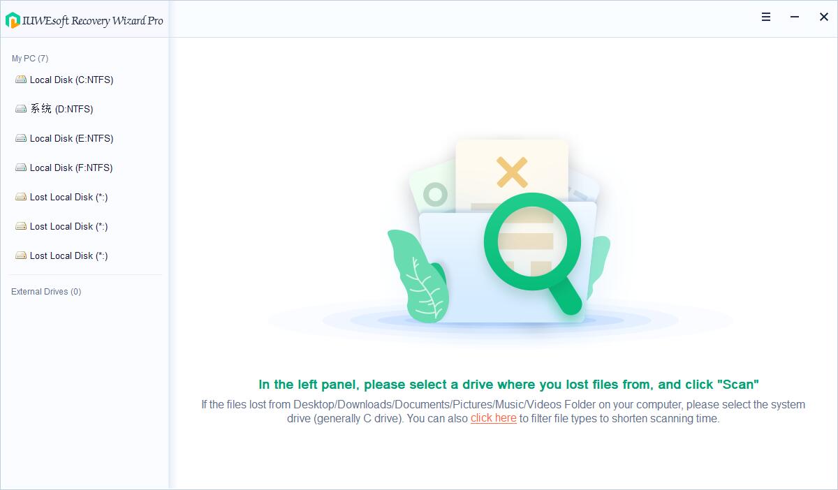 IUWEsoft Data Recovery Wizard下载 全能数据恢复软件 IUWEsoft Data Recovery Wizard ...
