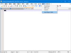 新版Notepad++加十六进制查看的插件HexEditor