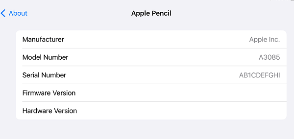 apple pencil如何查看序列号，apple pencil查看序列号的方法总结