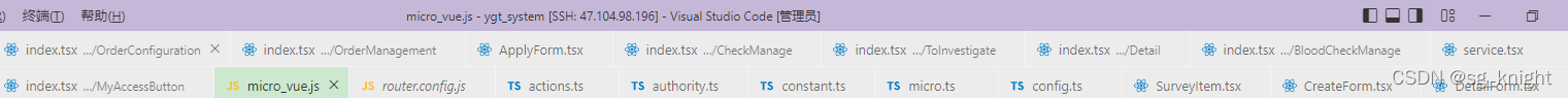 vscode设置多行展示文件标签的操作方法