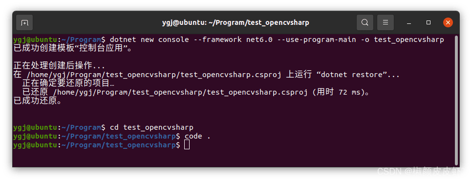 在Linux上使用OpenCvSharp的过程详解