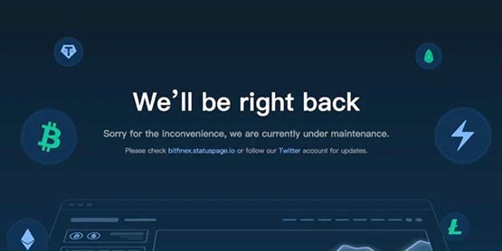 交易所Bitfinex突然暂停交易、无法出入金！官方：正调查平台异常