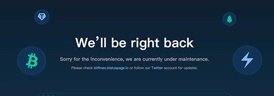 交易所Bitfinex突然暂停交易、无法出入金！官方：正调查平台异常