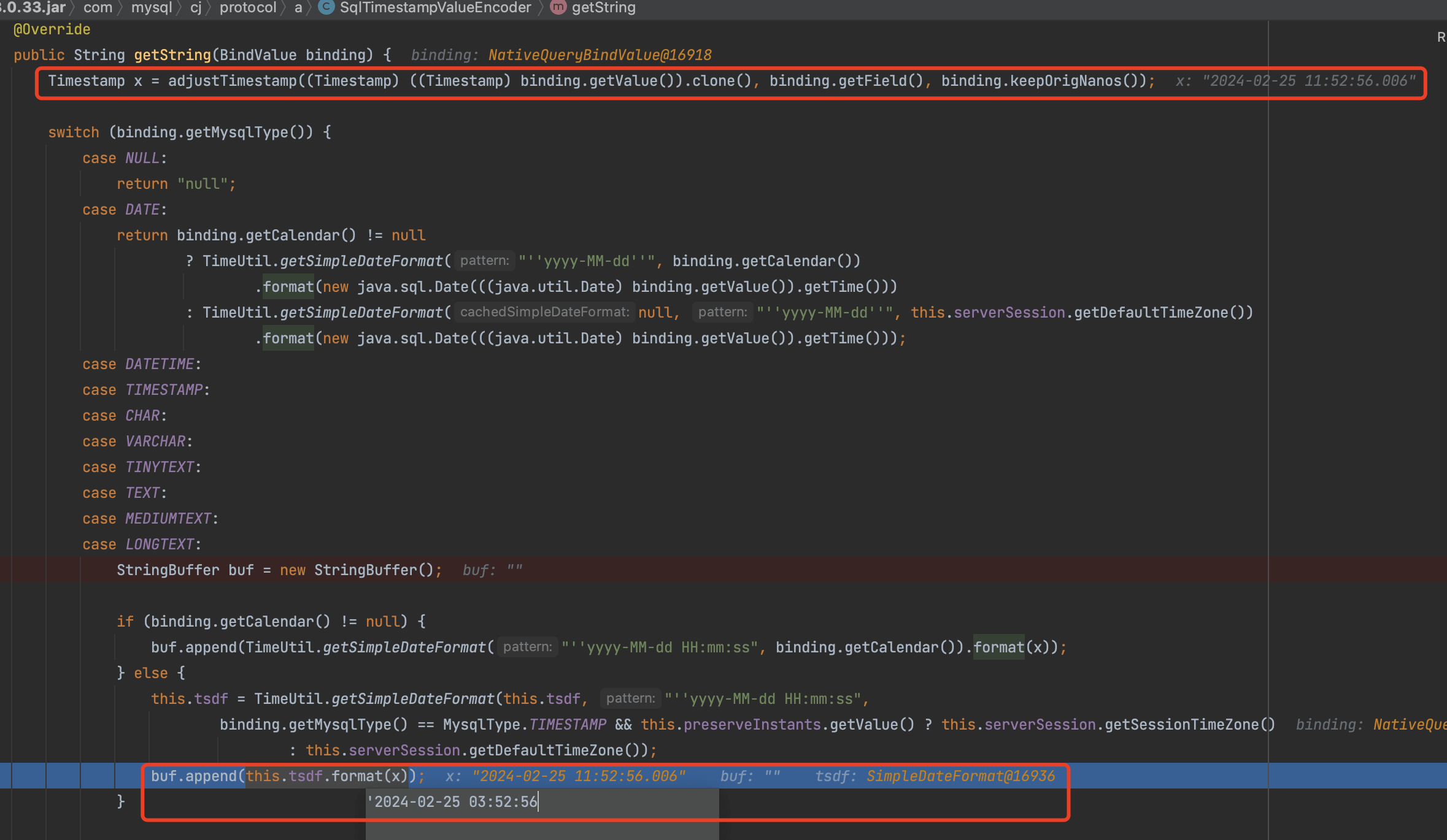 com.mysql.cj.protocol.a.SqlTimestampValueEncoder.getString