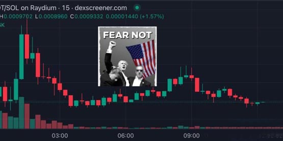 特朗普：不要害怕！同名Meme币FEAR NOT一度飙涨100倍