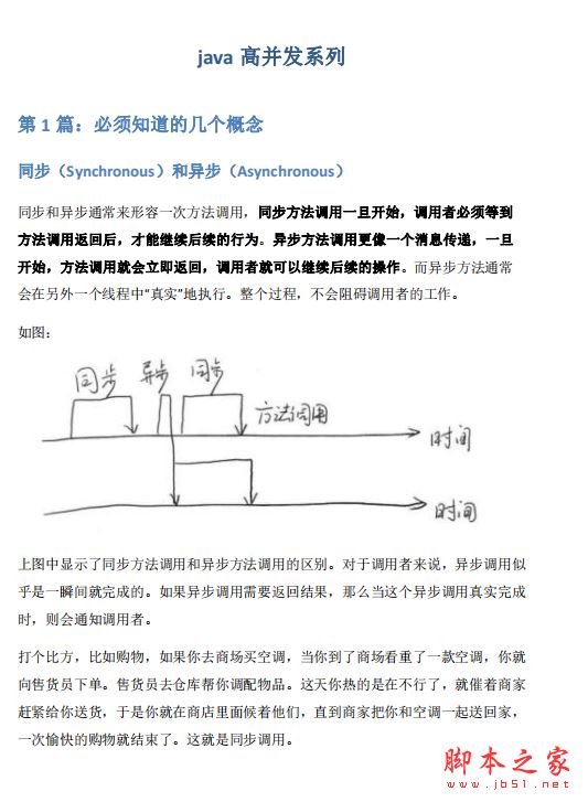 java高并发笔记 中文pdf完整版