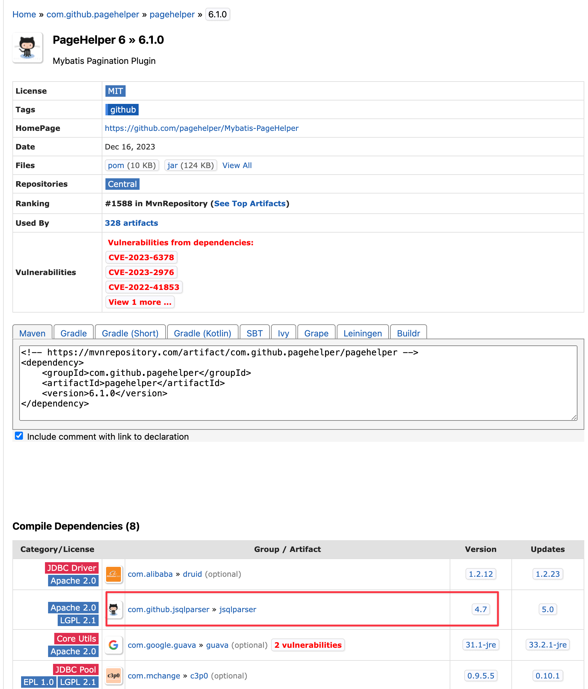 4.7jsqlparser