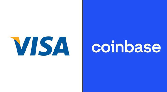 Coinbase与Visa合作导入Visa Direct！一卡转账兼买币