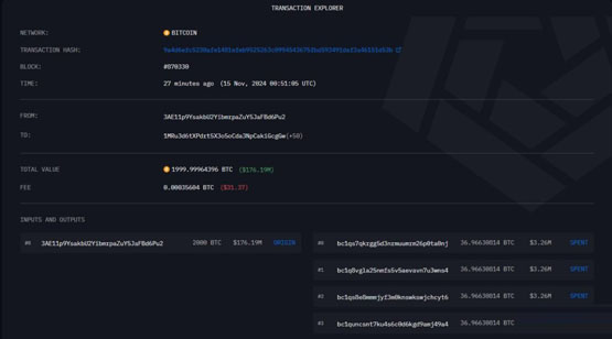 Onchain Lens数据：沉睡14年比特币远古巨鲸苏醒获利超130万倍