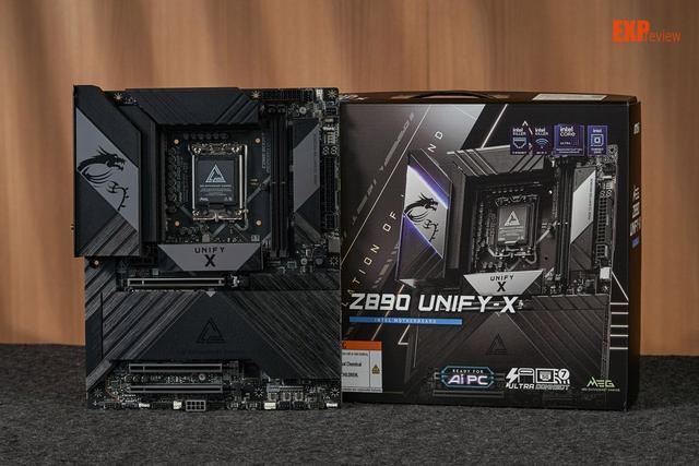 双槽DDR5内存超频T0选手! 微星MEG Z890 UNIFY-X 暗影主板评测插图4