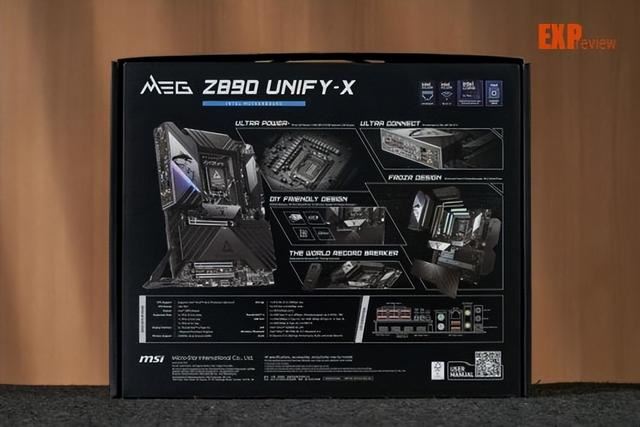 双槽DDR5内存超频T0选手! 微星MEG Z890 UNIFY-X 暗影主板评测插图8