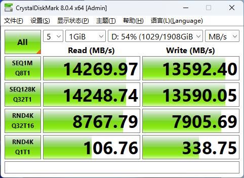 秒杀其他PCIe5.0SSD! 满血版 PCIe5.0 SSD 致态TiPro9000固态硬盘测评