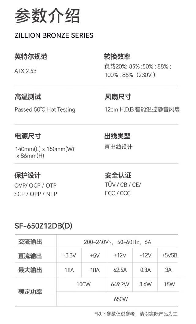 性价比装机的选择! 振华卓凌DB电源750W拆解测评