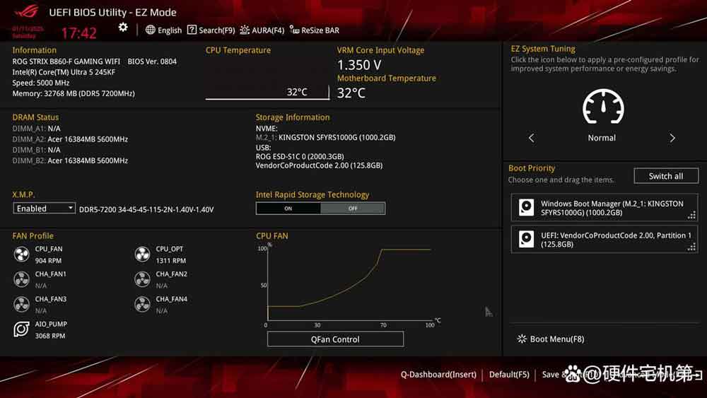 B860主板的天花板! ROG STRIX B860-F主板首发评测插图42