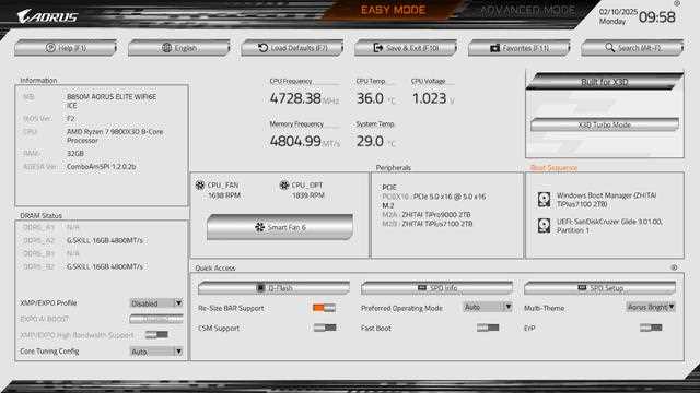 Zen5 游戏好搭档! 技嘉B850M AORUS ELITE WIFI6E ICE主板评测插图24