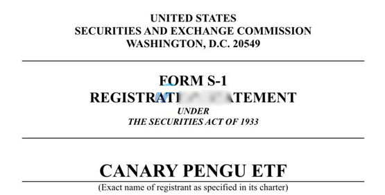 Canary Capital申请胖企鹅代币PENGU结合NFT的ETF！加密货币业界反应两极