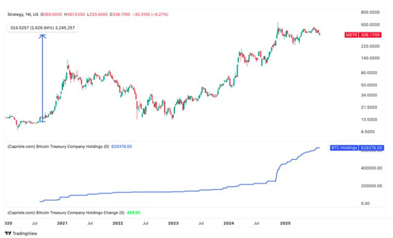 比特币（BTC）财库公司的崛起与风险关系分析