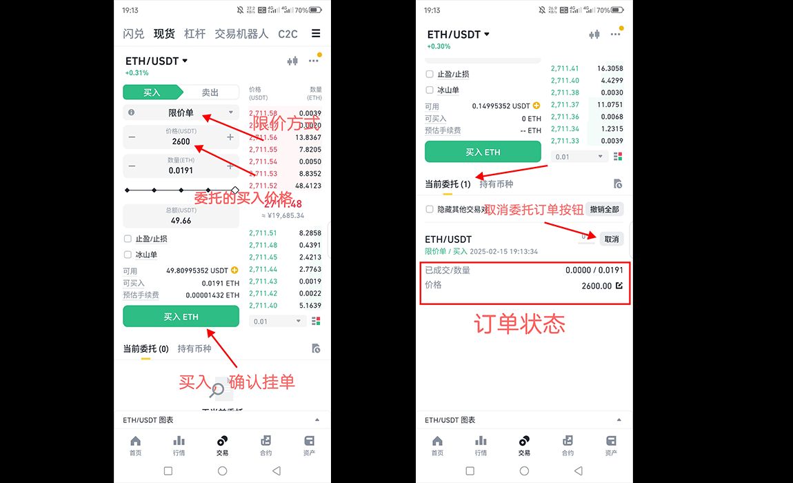 限价委托交易
