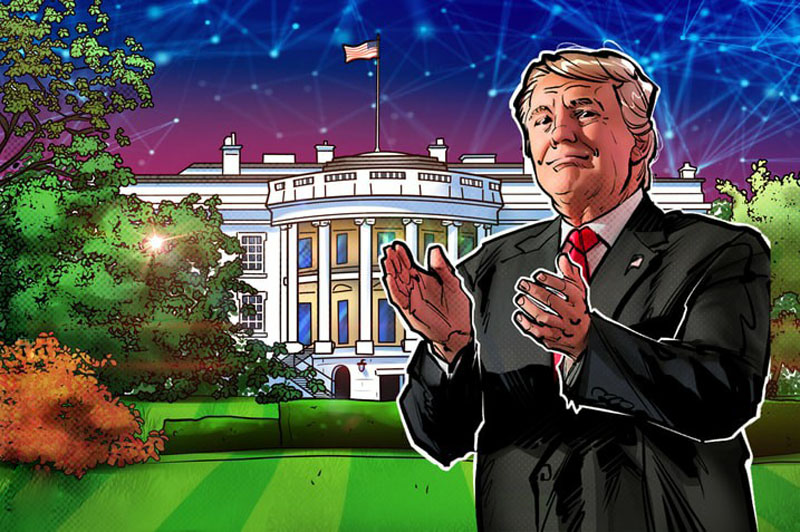 迷因币（Memecoin）玩家在美国国会附近竖立12英尺高金色特朗普比特币（BTC）雕像