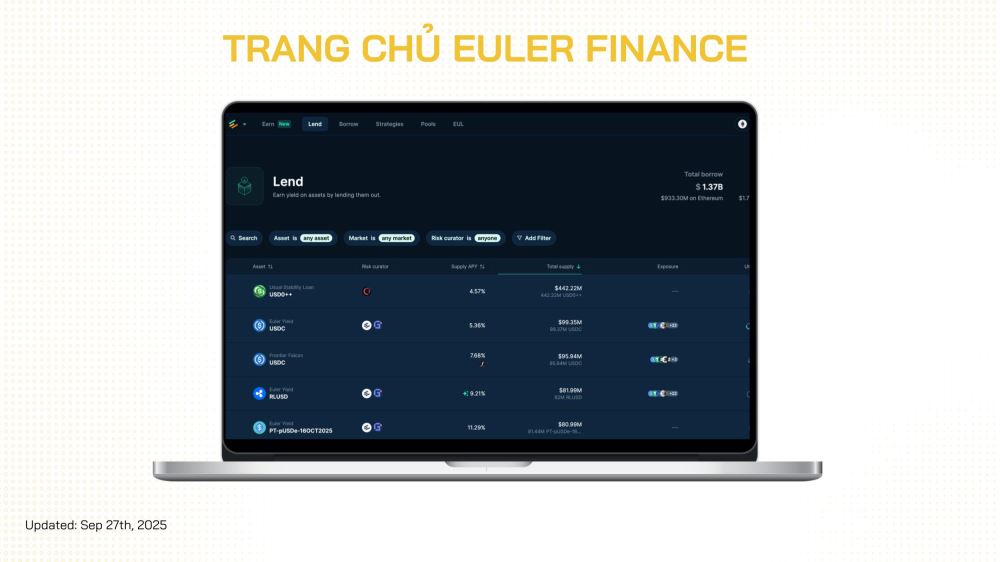 Euler Finance(EUL)币具体介绍