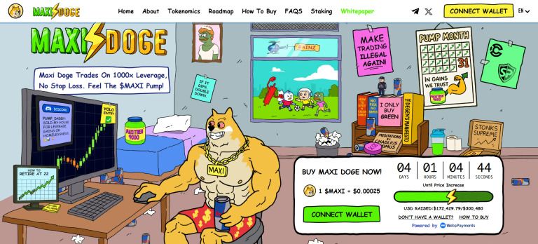 什么是Maxi Doge（MAXI）币？MAXI价格预测2025、2026-2030年