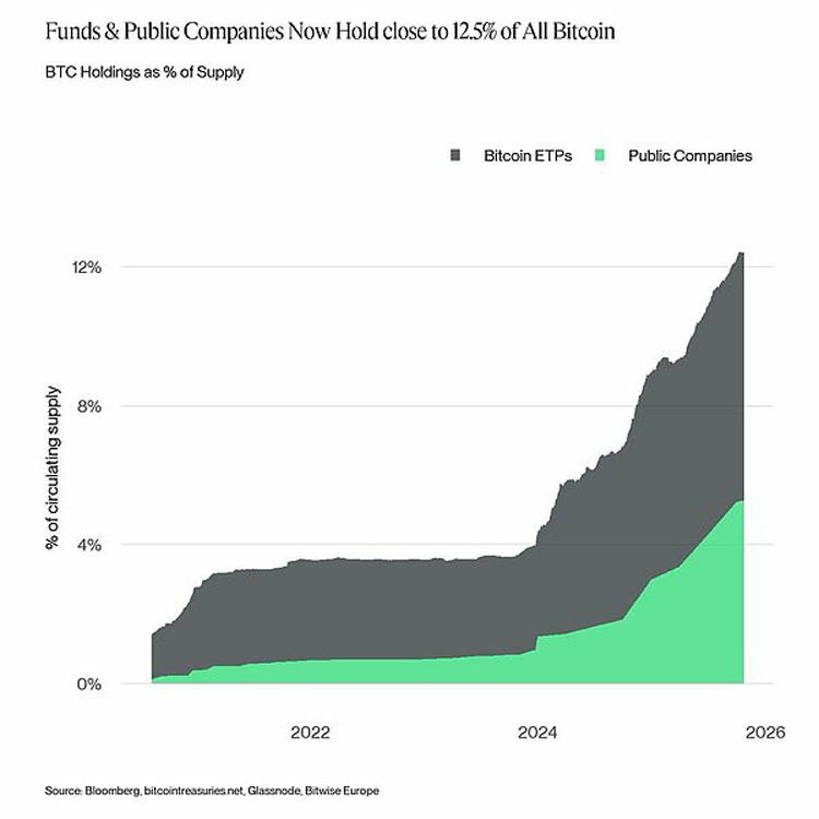 比特币转移：机构主导市场新格局
