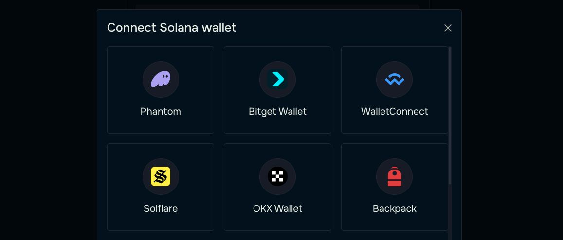 步骤 1：连接您的钱包