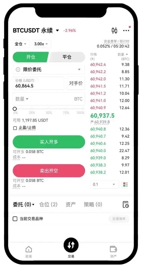 OKX合约交易教学
