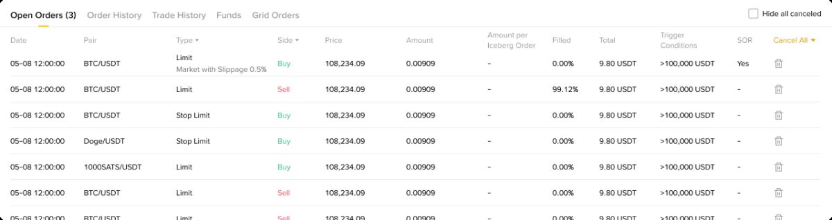 币安现货滑点容差启用教程