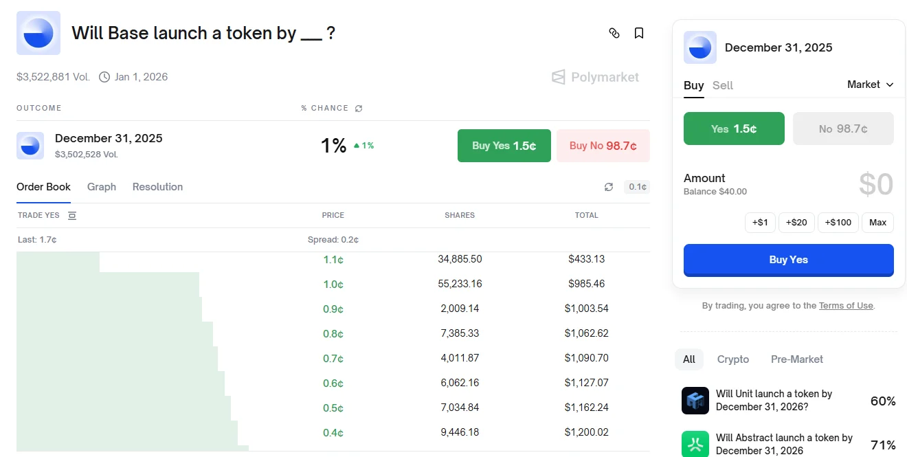 Base是否会在2025年发行代币