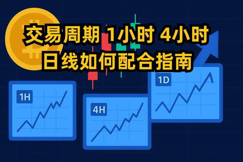 加密货币选择交易周期：1小时、4小时、日线如何配合指南
