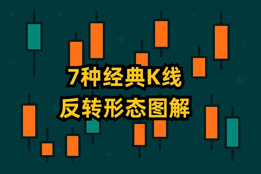 新手必学的7种经典K线反转形态图解（锤子线、吞没形态、启明星等）