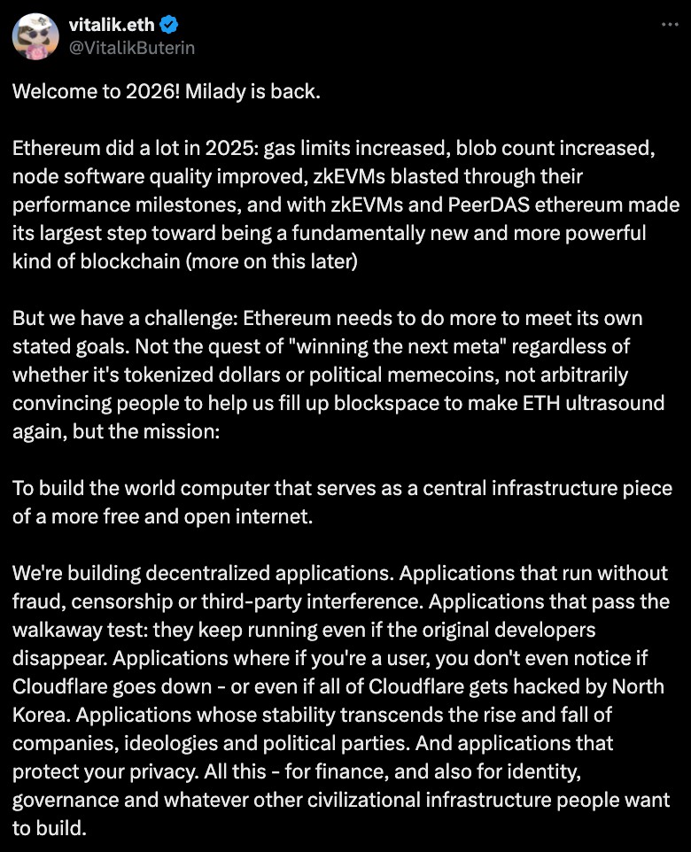 以太坊创始人：DApp破局Cloudflare宕机