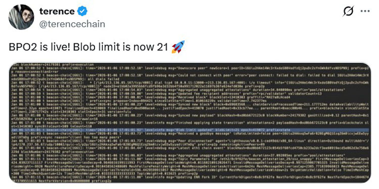 以太坊块上限21