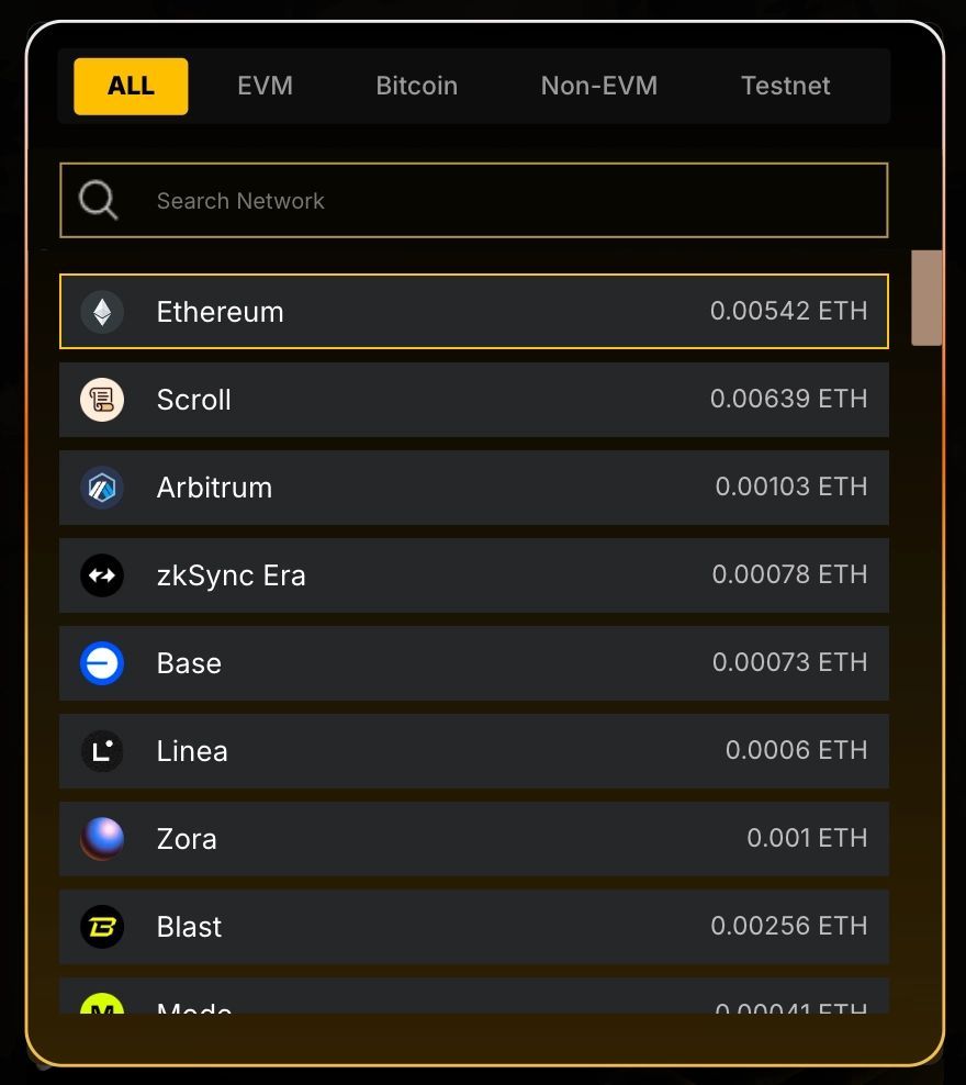 Owlto Finance使用教学