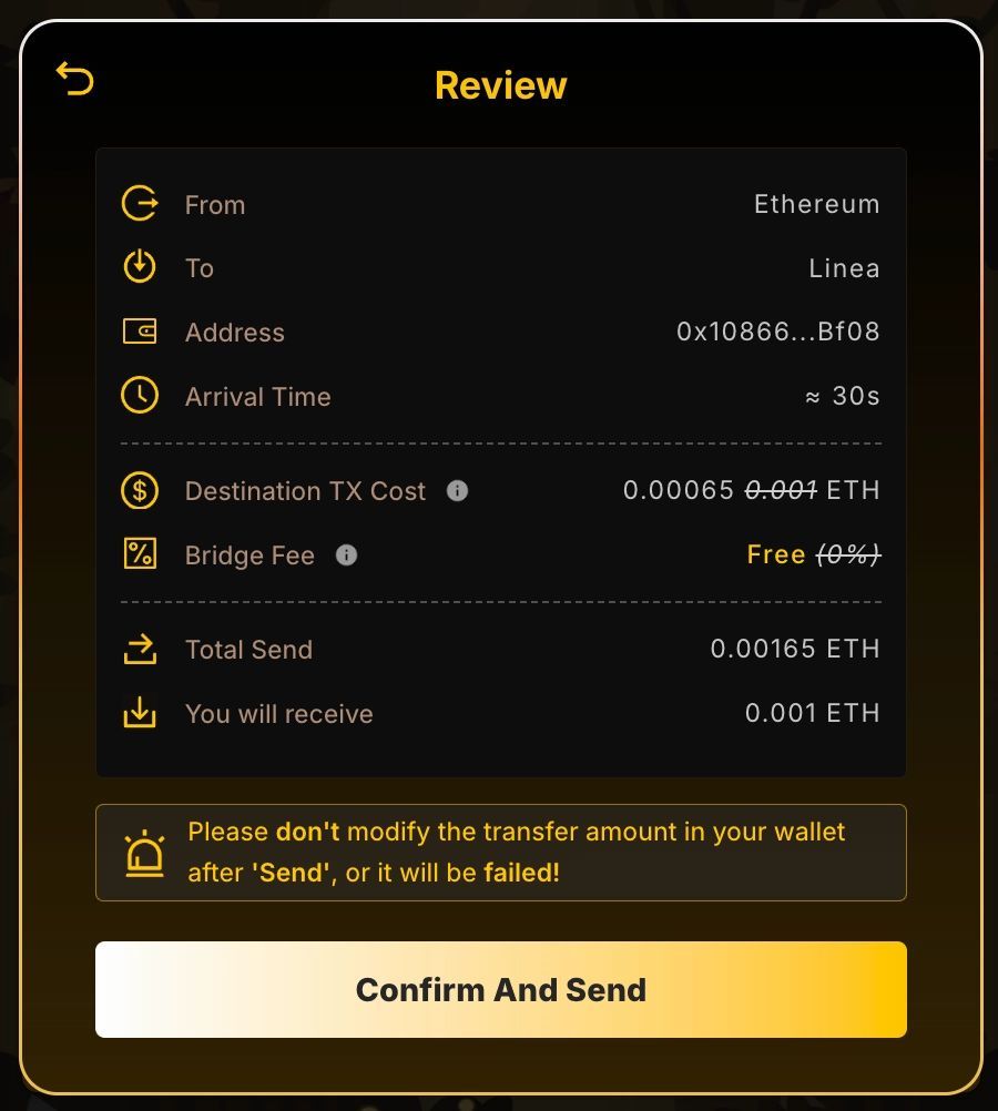 Owlto Finance使用教学