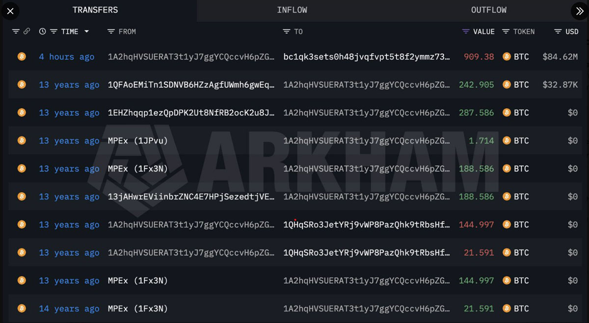 萨托希鲸鱼13年转8500万币