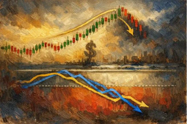 KD指标背离图解