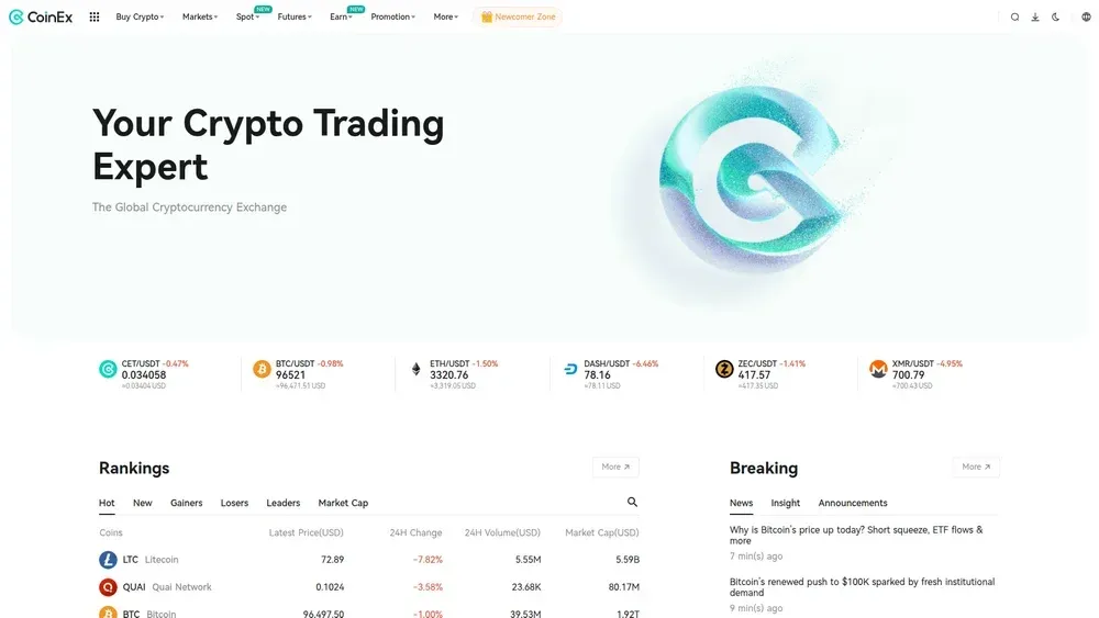 无需KYC的加密货币交易所