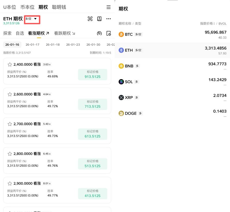 币安做空期权教学