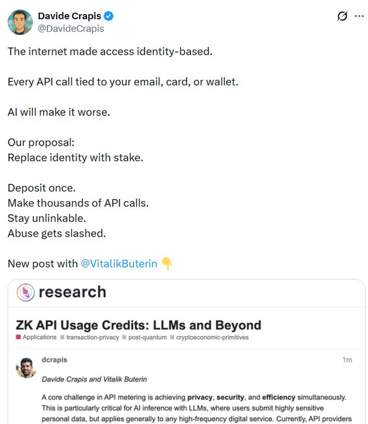 以太坊：零知识匿名AI使用