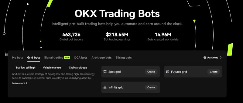 交易机器人和API